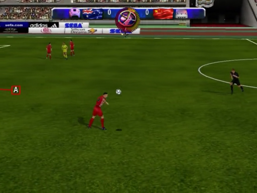UEFA Dream Soccer screenshot 3 for Sega Dreamcast
